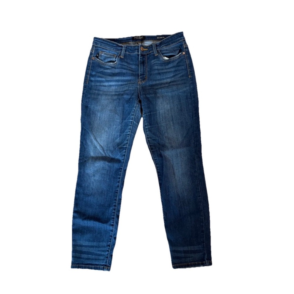 Judy Blue Jeans‎ Relaxed Fit 11/30 Dark Wash 29x26 Ankle JB82102DK Stretch